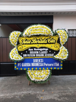 Papan Bunga Duka di Gunungsamarinda Baru